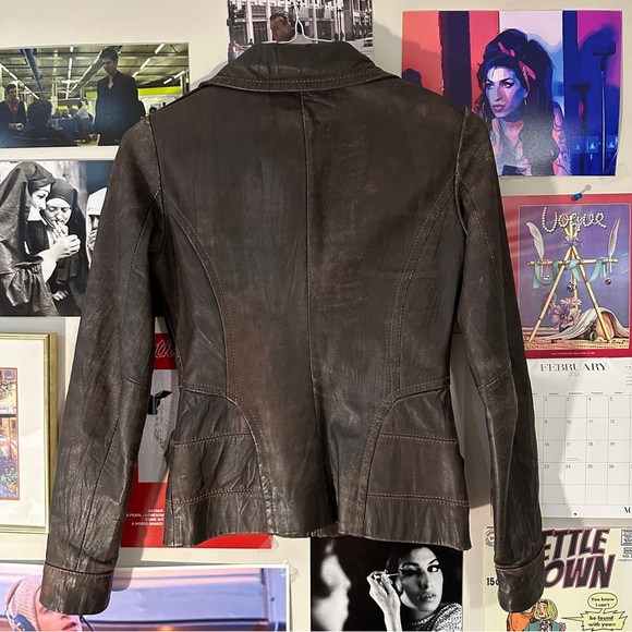 Vintage Danier Moto Jacket - Picture 4 of 7